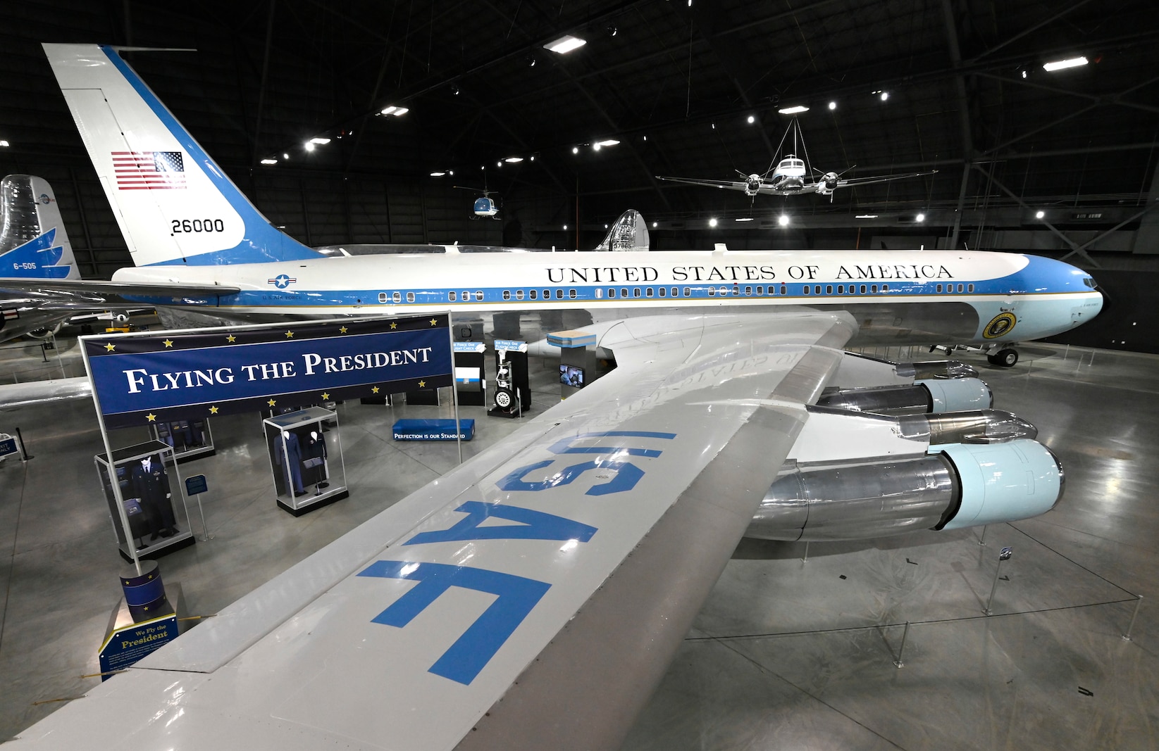 Flying the President exhibit