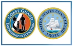 Partners In Education and Coast Guard Junior Reserve Officer Training Corps logos.