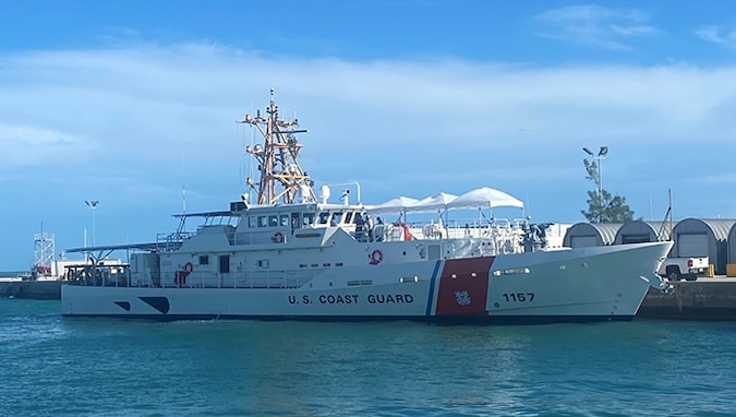 accepted delivery of the 57th fast response cutter (FRC)