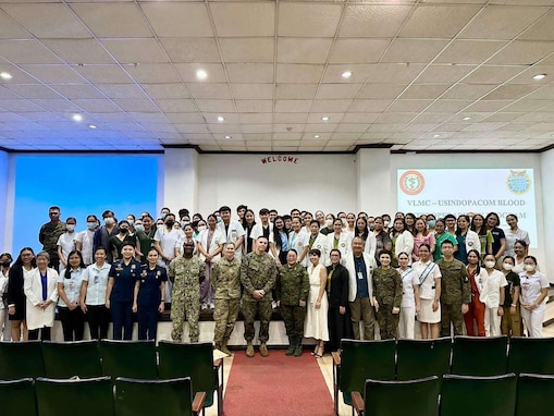 The U.S. Indo-Pacific Command (USINDOPACOM) Surgeon Office and the Armed Forces of the Philippines—Health Service Command (AFP-HSC), held the first blood program subject matter exchange.