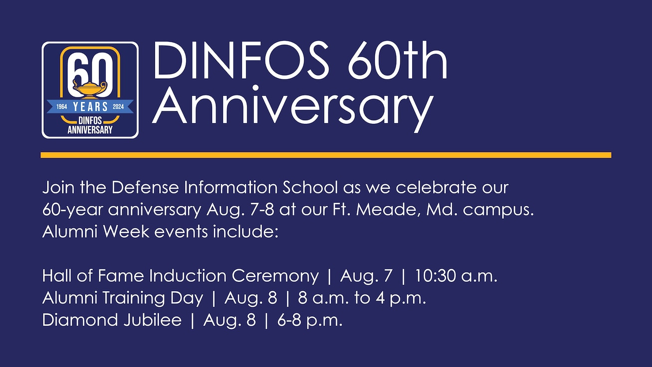DINFOS 60th events