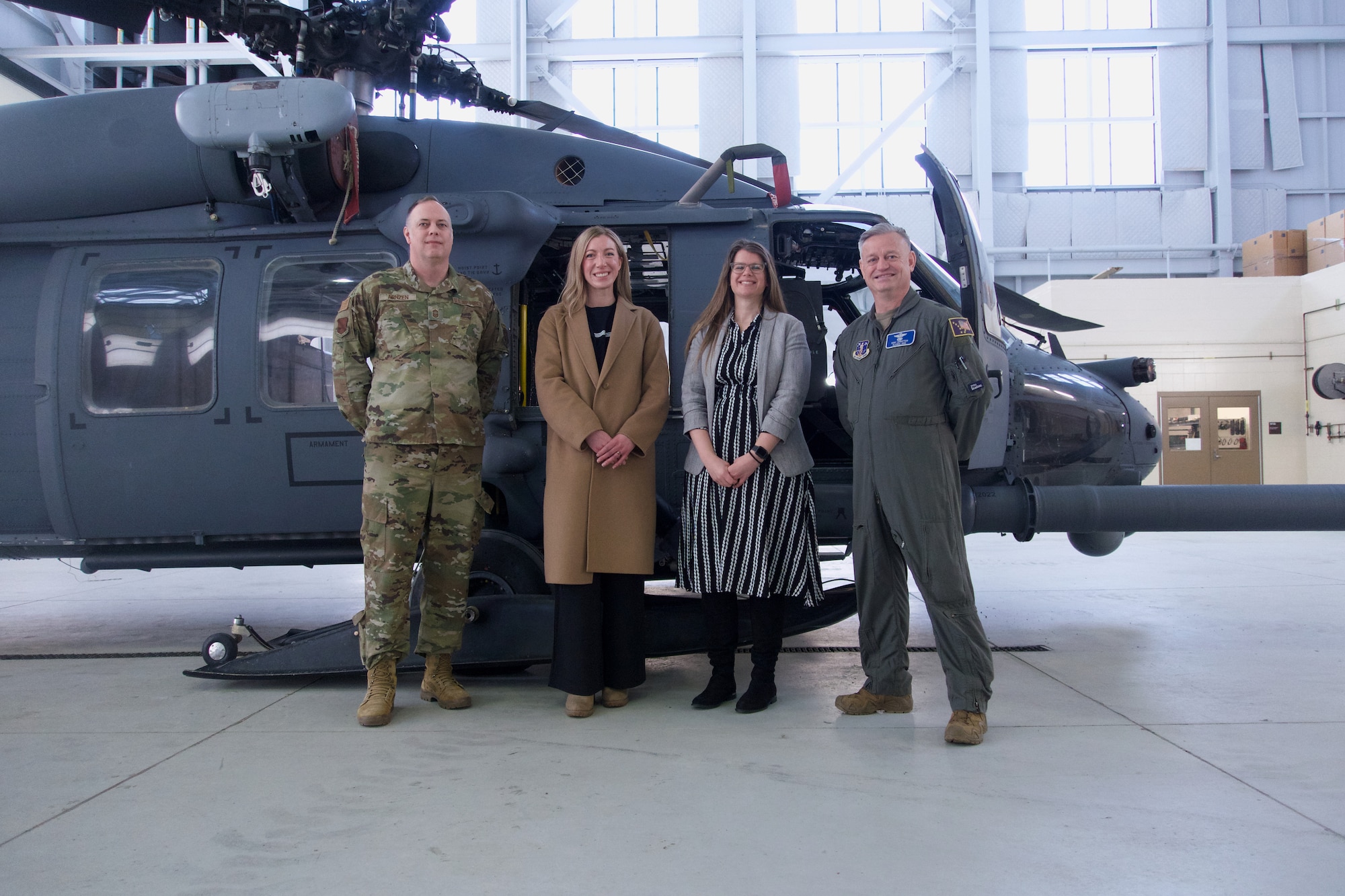 176th Wing hosts tour for Big Brothers Big Sisters of Alaska